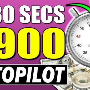 Earn $900+ For 30 Seconds in Passive Income on Autopilot (Make Money Online Today) *PROOF*