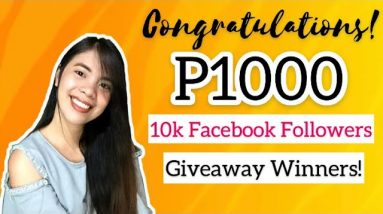 Happy 10,000 Followers on Facebook! ₱1000 Giveaway | POSITIVE CHIKA