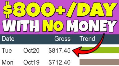 Earn $800/Day as a Broke Beginner & Make Money Online (New ClickBank Method)