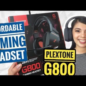 PLEXTONE G800 GAMING HEADPHONE UNBOXING & REVIEW + Mic Test | MURANG GAMING HEADPHONE!