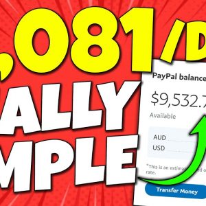 How To Make $1081 a Day as a Beginner REALLY SIMPLE! (Make Money Online)
