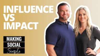 Making Social Simple: Influence vs Impact