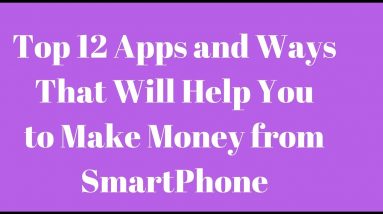You Can Easily Use Your SmartPhone to Make Money Online
