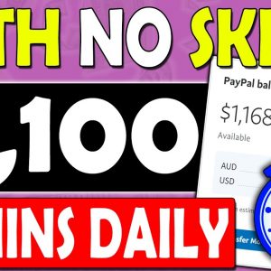 Earn $1,100 Online Daily (NO SKILLS) In Passive Income For FREE (Make Money Online)