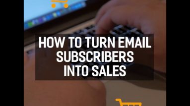 How to Turn Email Subscribers into Sales