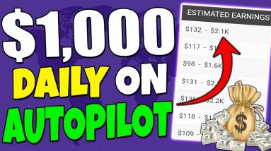 How To Make $1,000 a Day In Passive Income On Autopilot (Make Money Online)