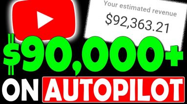 Get Paid $90,000/Mth On Autopilot | How To Make Money On YouTube WITHOUT Making Videos.