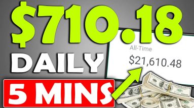 Earn $710 Daily In Passive Income That Takes 5 Minutes (Make Money Online)