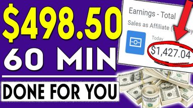 [NEW] Make $498.50 In 60 MINS For FREE (DONE FOR YOU) Make Money Online