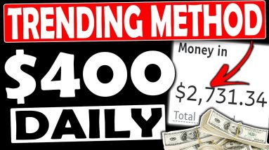 Make $400/Day With This New Free TRENDING METHOD (Make Money Online 2021)