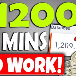 EARN $1,200 Per Day "DOING NO WORK" On Autopilot in Passive Income (Make Money Online)