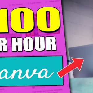 How To Make Money With Canva (EARN $100/HOUR FOR FREE) Canva Tutorial For BEGINNERS To MAKE MONEY?