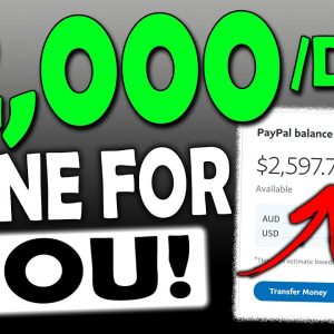 Get Paid $2,000 In One Day With This DONE FOR YOU ARTICLES TRICK! (Make Money Online)