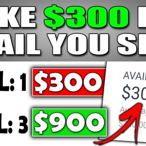 Get Paid $300 Per EMAIL SENT For FREE In Recurring Income (WORLDWIDE) Make Money Online