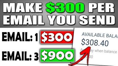 Get Paid $300 Per EMAIL SENT For FREE In Recurring Income (WORLDWIDE) Make Money Online