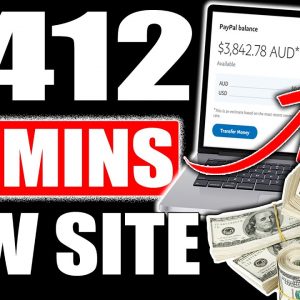 Earn $412 Daily In Passive Income That Takes 10 Mins With Instant Traffic (Make Money Online)