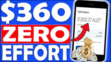 Start Earning $360 a Day With ZERO EFFORT Using Your Phone (Make Money Online)