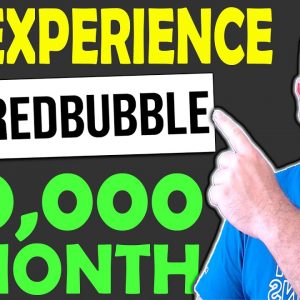 How To Make Passive Income & Earn 10,000/Mo With Print On Demand Using Redbubble & Free Traffic