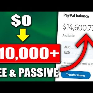 How to make passive income Online For FREE Using One Website To Earn $10,000/Mo (PROOF)