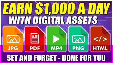 Earn $1,000 A Day With DIGITAL ASSETS Set Up Under 30 Minutes (EASY PASSIVE INCOME)