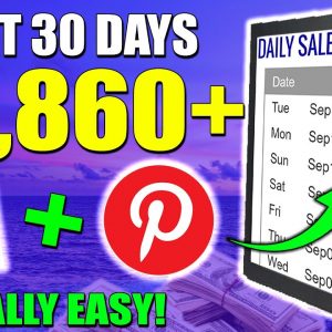 Fastest Way To Make Money On Pinterest | Earn $9,000+ Next 30 days (Pinterest Affiliate Marketing)