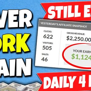Do This & NEVER WORK AGAIN Earn $1,000's Daily With Short Clips & Affiliate Marketing (SUPER SIMPLE)