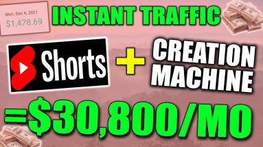 How To Make Money With YouTube Shorts & Get INSTANT VIEWS With A Video Creation Machine