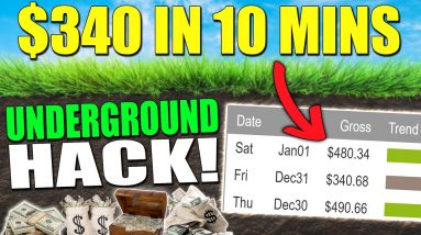 NEW Affiliate Marketing UNDERGROUND Strategy That Can Make You $340 For 10 Mins Work!