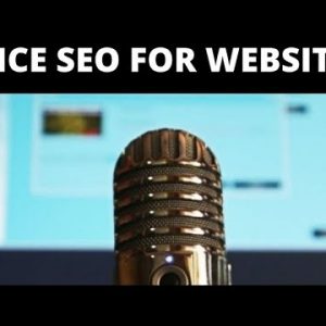 Get Voice Search SEO Optimization for Any Website
