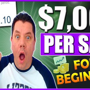 The Best High Ticket Affiliate Marketing For Beginners Strategy | $7,000 Per SALE ?