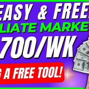 EASY Affiliate Marketing For Beginners Strategy To Make $530+ Daily Using A FREE Tool!