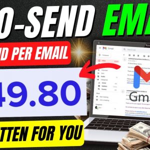 EASIEST Affiliate Marketing For Beginners Method To Make $1000's Sending Emails You Didn't Write!