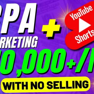 How To Start CPA Marketing For Beginners With YouTube Shorts And Earn $200 a Day QUICKLY!