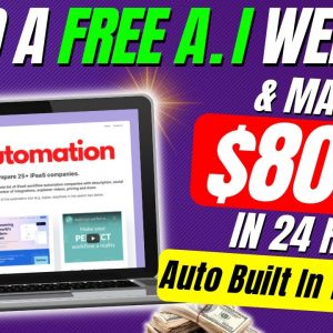 Build A Free AI CPA AFFILIATE MARKETING WEBSITE In 10 Mins & Make $800+ Daily With FREE Traffic!