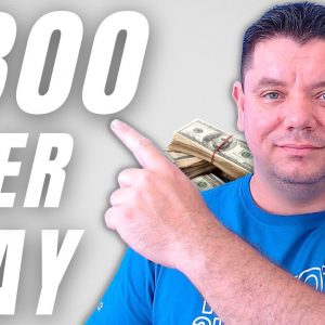 Easy Work From Home Side Hustle That Requires NO SKILL ($300+ Per Day) Make Money Online