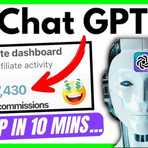 Best Way to MAKE MONEY With ChatGPT To Earn $1,000 a Day! ?
