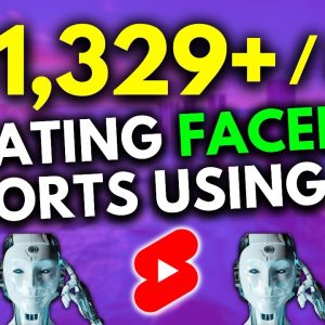 Earn $31,329.75 a Month With This AI Tool That Creates FACELESS YouTube Shorts!