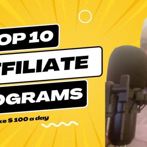 Make $$$ with These 10 Surprising Affiliate Programs!