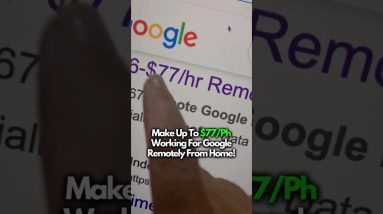 Get PAID $77 P/H Working For Google Remotely | Work From Home Jobs (HIRING NOW)