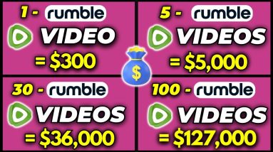 Earn BIG: $283 Per Video With Rumble Affiliate Marketing USING Other Peoples Videos!