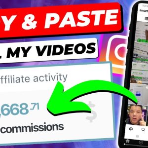 Affiliate Marketing 2023 - Copy & Paste MY VIDEOS To Make $3,668 a Week (Doesn't Get Easier)