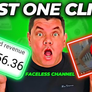 How To Create a Faceless YouTube Channel Using AI To Make $1,495 in a Day With Just ONE CLICK!