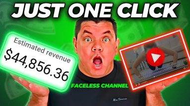 How To Create a Faceless YouTube Channel Using AI To Make $1,495 in a Day With Just ONE CLICK!