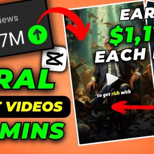 Create VIRAL Short Videos In 5 Mins That Make $1,118+ Per Post With Affiliate Marketing
