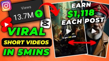 Create VIRAL Short Videos In 5 Mins That Make $1,118+ Per Post With Affiliate Marketing