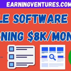 Software Tool Earning $8K/Month Within A Year - #makemoneyonline