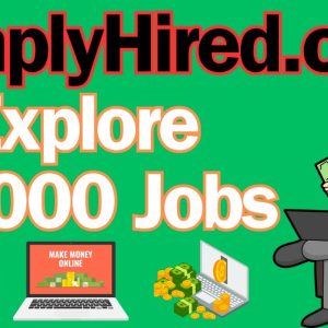 How to Make Money Online from www.simplyhired.com and Explore 35,000 Jobs