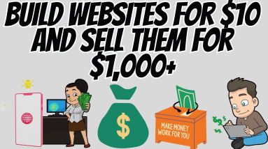 How to Build Websites for $10 and Sell Them for $1,000+