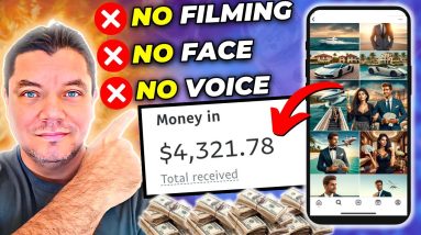 Secret Affiliate Marketing 2024 Technique: AI-Generated $1,000/Days With NO Face, Voice, or Filming