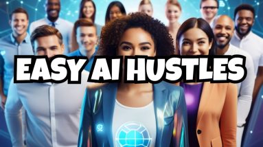 4 EASIEST AI Side Hustles To Start In 2024